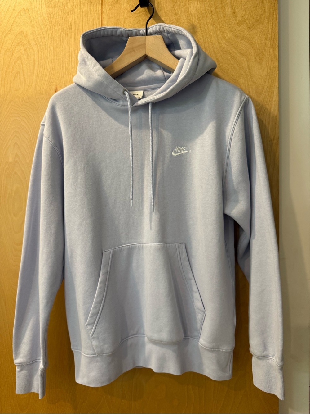 Nike Men’s Blue-Lavender Pullover Hoodie size M